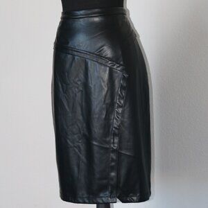 Vegan Leather Pencil skirt